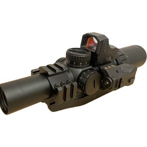 Laser Green Red Laser Scope Combo  Customization Mount Lpvo FFP Prism Optics with Red Dot Sight & Flashlight