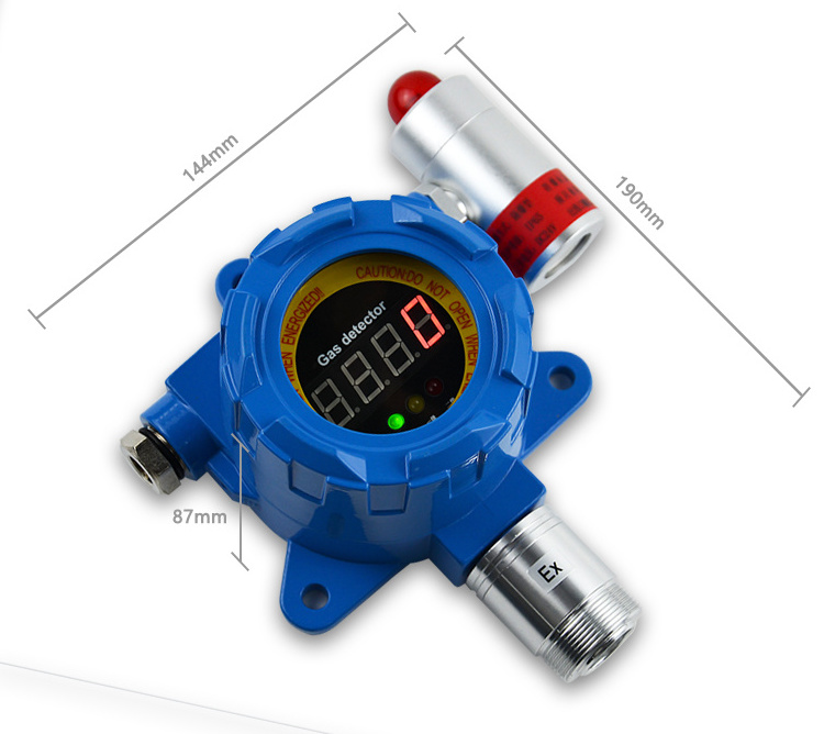 Atex explosion proof fixed online nh3 sensor ammonia gas detector for poultry