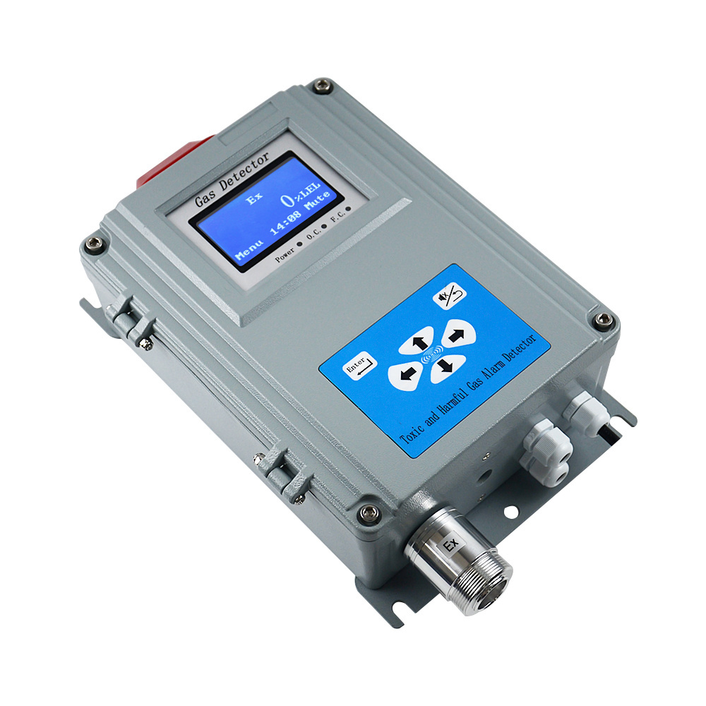 AC220V Wall Mounted NH3 Meter Ammonia Gas Detector For Poultry