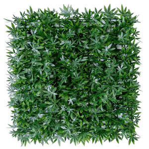 3D Sunscreen Strengthen Artificial Plant wall turf wholesale Eucalyptus Milan simulation greenery decorative Wall background