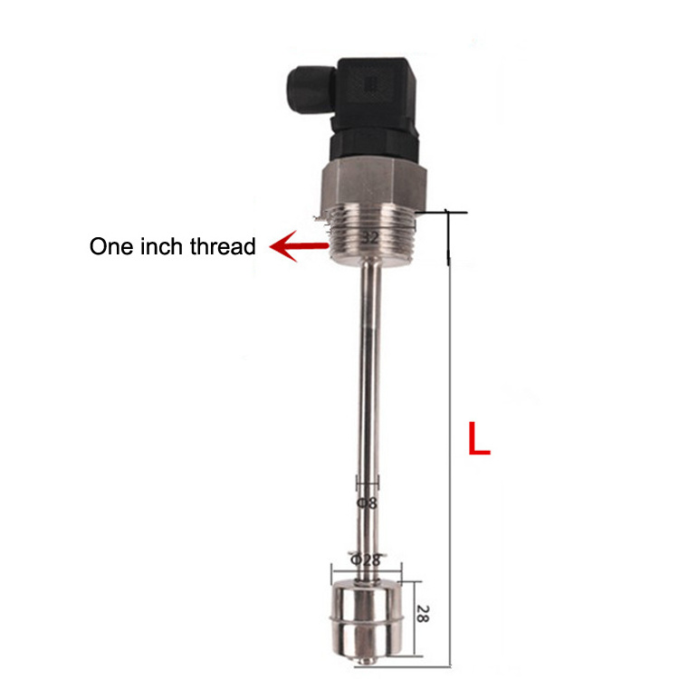 EP5000A Mini stainless steel high temperature resistance vertically water tank float level switch