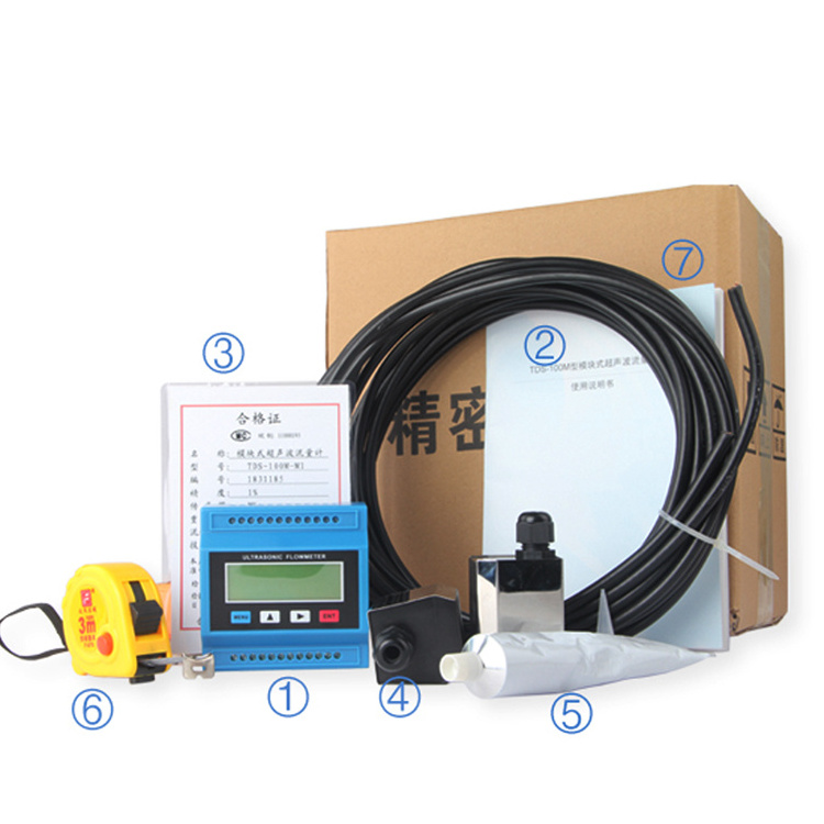 HUF600 portable ultrasonic flow meter module/ flowmeter