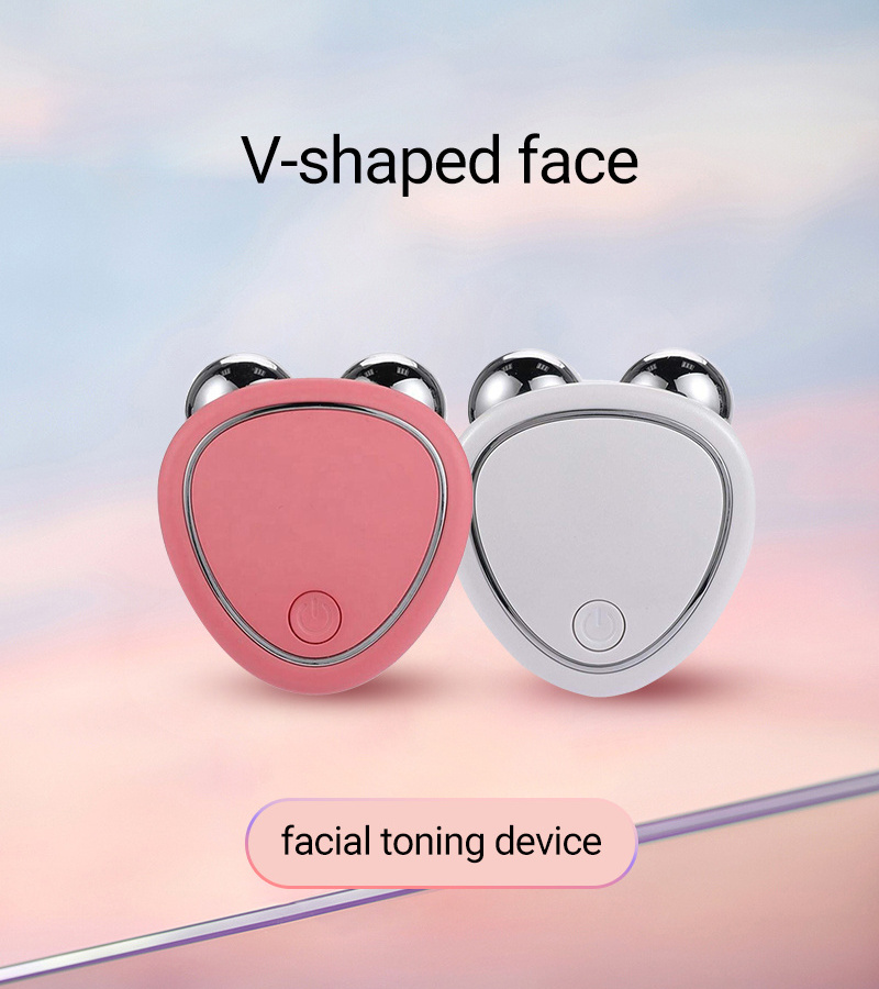 Home Use Beauty Equipment Anti-aging Wrinkle Remover  V Face Sculpting Tightening Lifting Microcurrent Facial Toning Device