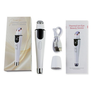 Electric Ems Eye Massage Vibration Care Device Facial Puffiness Dark Circles Wrinkles Firm Tighten Tool Approved by CE