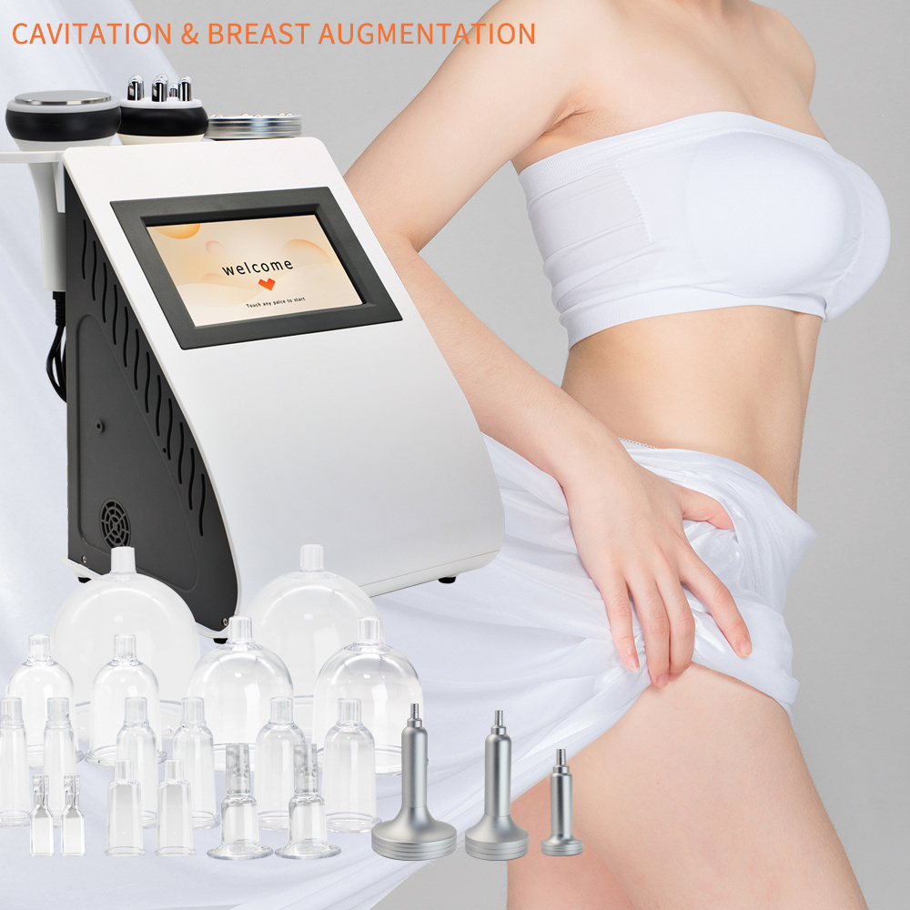 5 In 1 Vacuum Therapy Slimming Body Shaping Machine Buttock Lifting Breast Enlargement Bbl Vacuum Cupping Massage Machine 2024