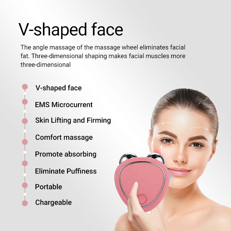 Home Use Beauty Equipment Anti-aging Wrinkle Remover  V Face Sculpting Tightening Lifting Microcurrent Facial Toning Device