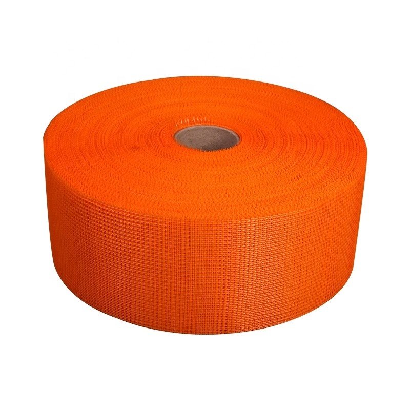 orange eifs stucco fiberglass mesh 4*4mm 5*5mm  fiberglass mesh with glue for drywall