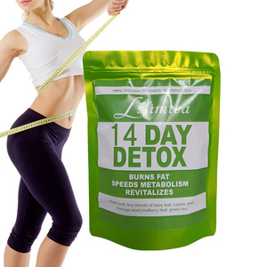 Global Hot Selling Private Label 14 Day slimming flat tummy tea weight loss Detox Slim tea