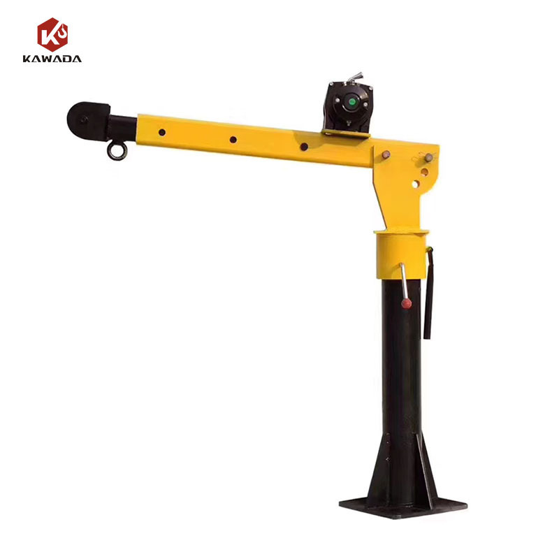 1000KG hot sales factory directly portable design calculation pedestal jib crane