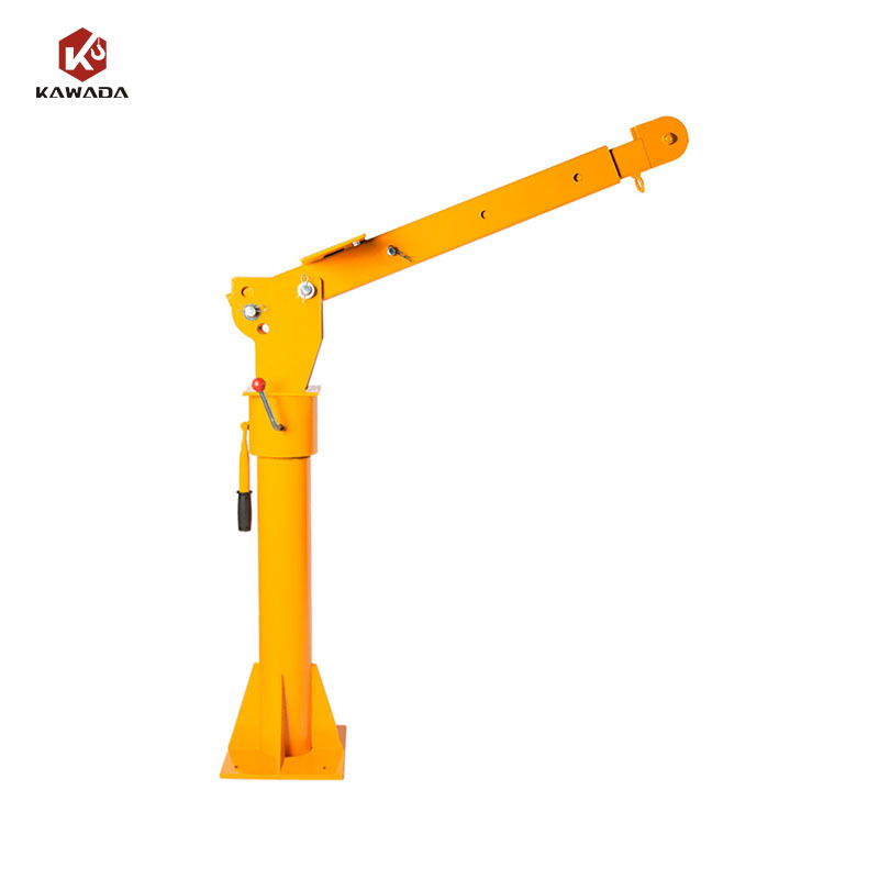 1000KG hot sales factory directly portable design calculation pedestal jib crane