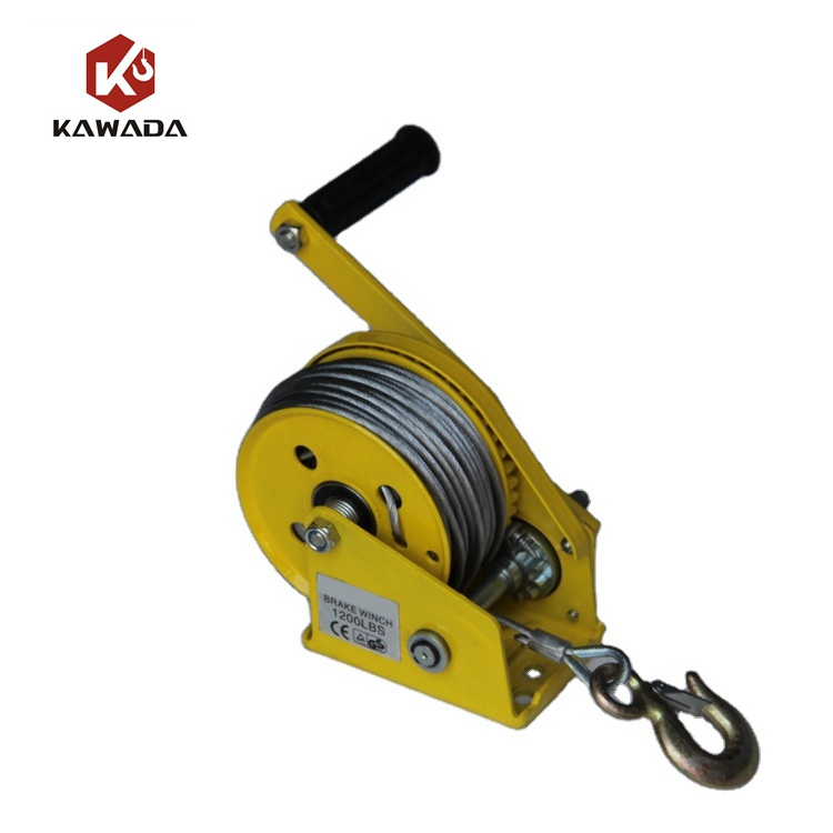 portable 1200lbs 2600lbs 1800lbs 10m 26m mini small manual hand winch