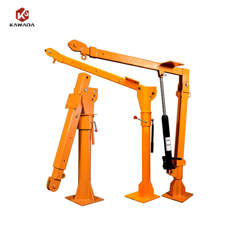 1000KG hot sales factory directly portable design calculation pedestal jib crane