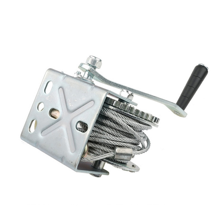 200kg 500kg 2600 lbs hand operate belt stainless hand winch