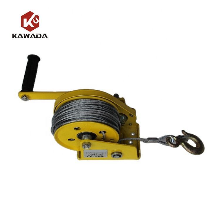 portable 1200lbs 2600lbs 1800lbs 10m 26m mini small manual hand winch