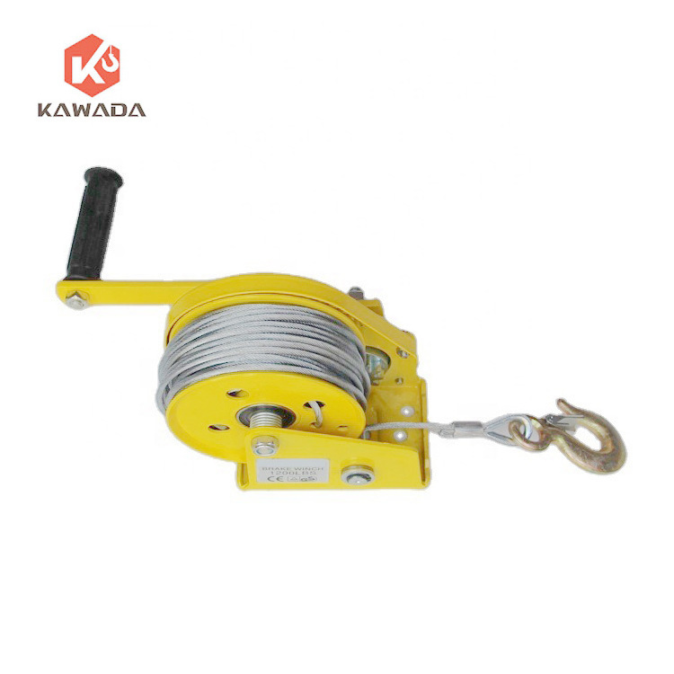 portable 1200lbs 2600lbs 1800lbs 10m 26m mini small manual hand winch