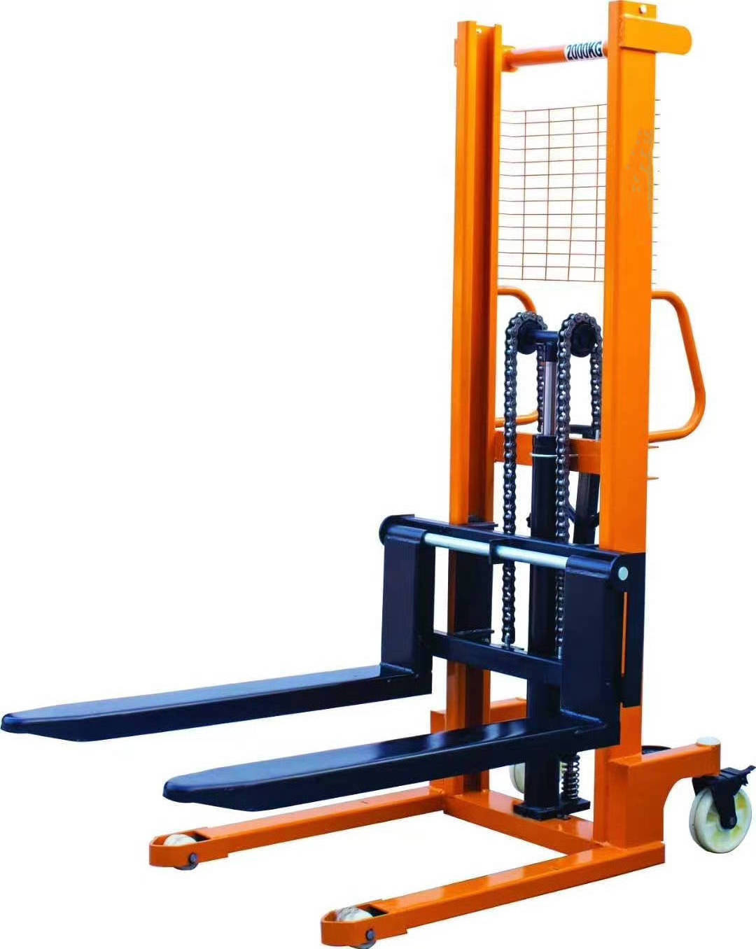 3 ton Hydraulic Manual Pallet Stacker forklift crane 1 ton hand operated forklifts hand pallet stacker hand crank forklift