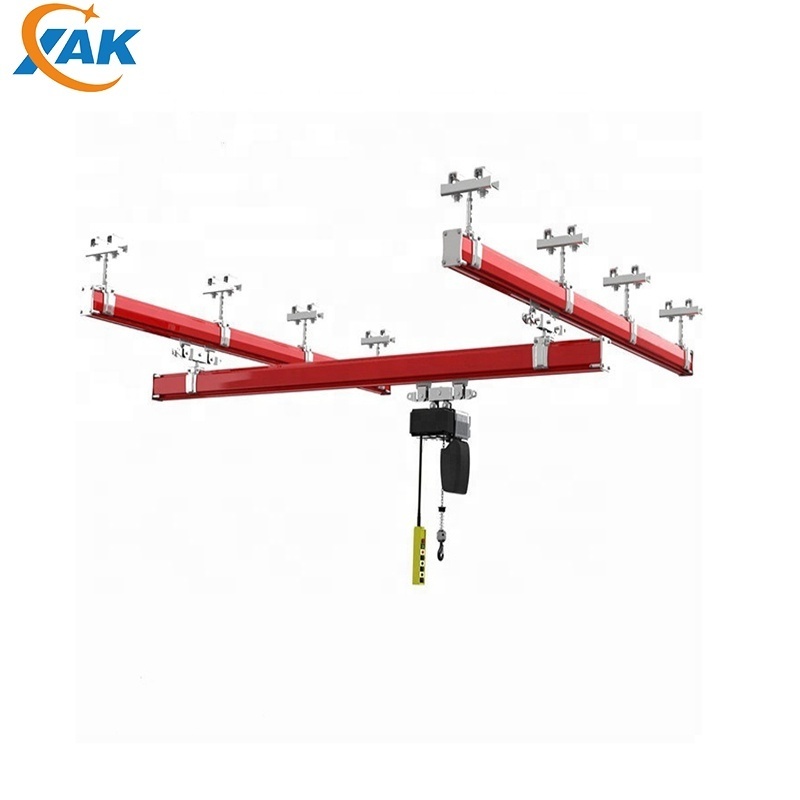 XAK New Series Light Weight Steel Track Rail Crane Flexible Lifting System for Overhead Bridge Crane System Various Rails