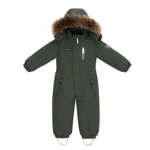 Children Ski Jumpsuit Winter Outwear Snow Suit Outdoor Skiing,snowboarding,hiking for Kids Sportswear 100% Polyester 92-116