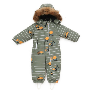 snow suite full body one piece kids crane apres children's ski jumpsuit jacket