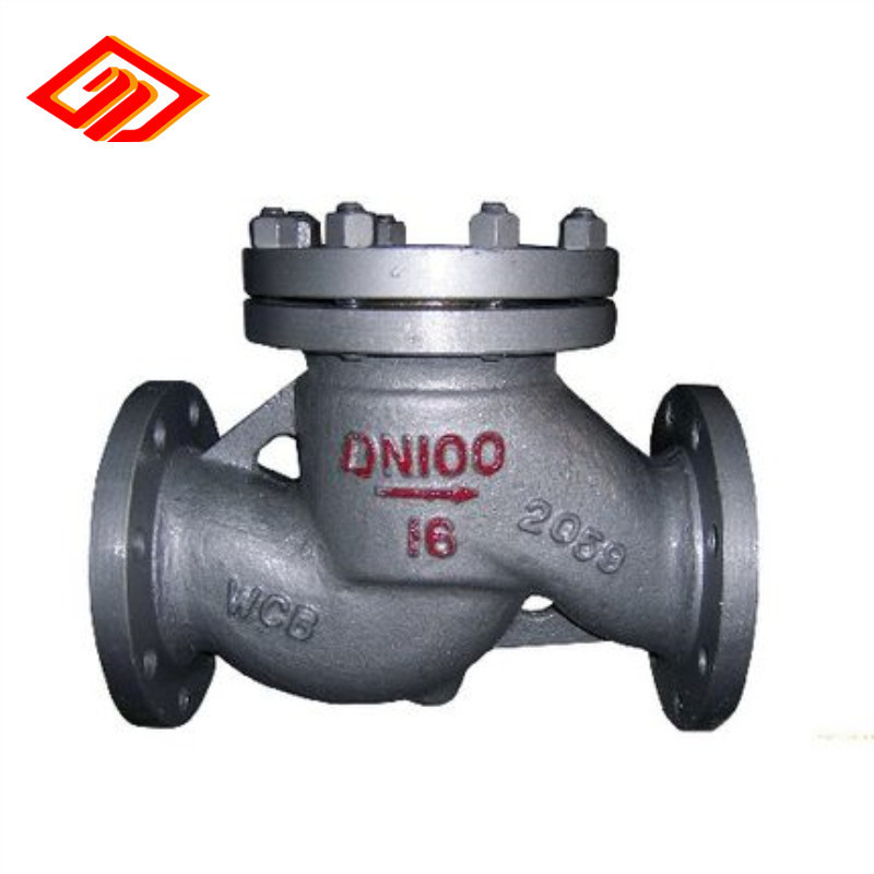 CF8 CF8M WCB lift style flanged check valve non-return valve