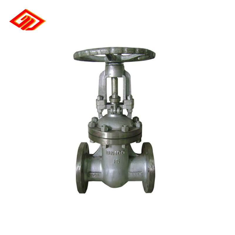 Cast Steel ASTM A216-WCB Rising Stem Flanged Gate Valve hand-wheel bevel gear pneumatic electric operation