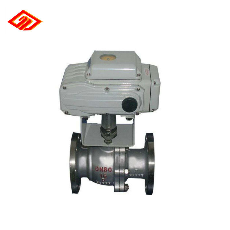 stainless steel motorized 3 way 2 way motorized ball valve electric actuator stainless steel ball valve