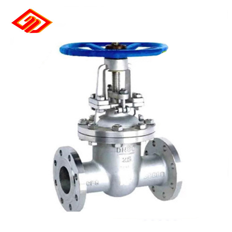 Factory direct supply Stainless steel flanged end connection gate valve