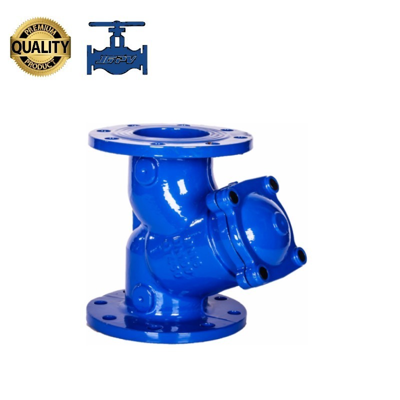 Ductile iron cast steel stainless steel flange and threaded end Y type strainer for water steam and oil use