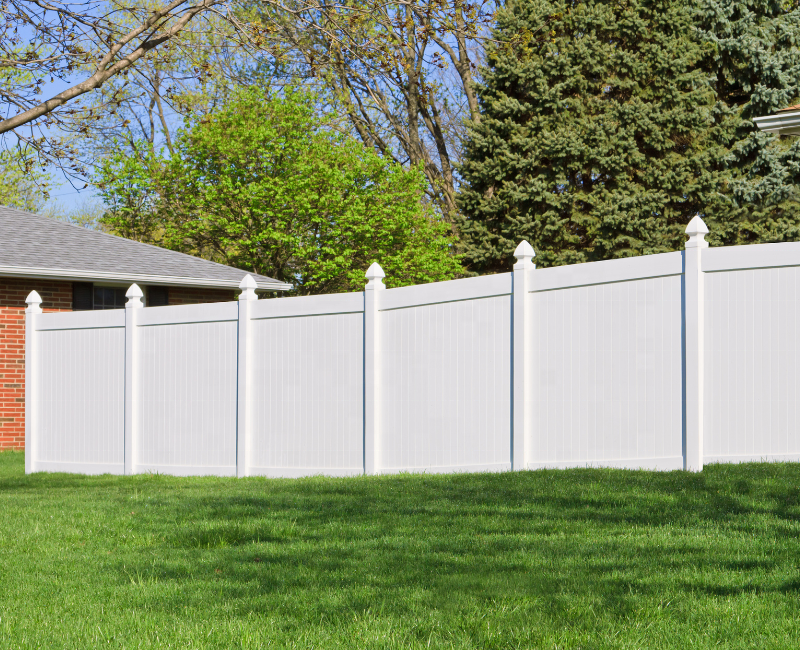 Wholesale PVC Vinyl Fence Panels Outdoor Garden Cheap 6x8 Size Privacy Balustrades Handrails White Fencing Trellis Gates