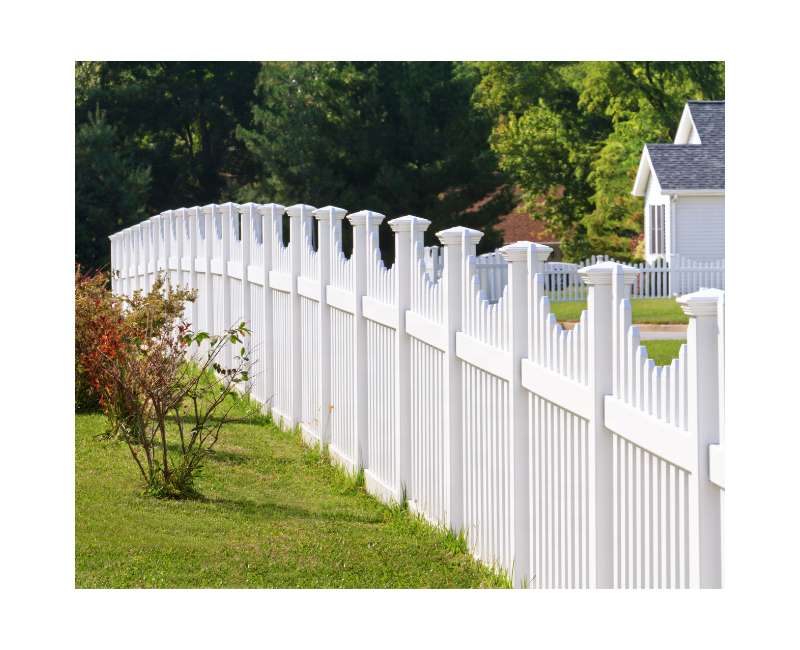 Wholesale PVC Vinyl Fence Panels Outdoor Garden Cheap 6x8 Size Privacy Balustrades Handrails White Fencing Trellis Gates