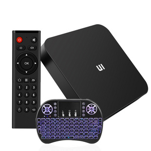 Set Top Box U1 S905W Quad Core 4K Blue Android 9.1 Tv Box DDR3 2+16GB TV Box Android