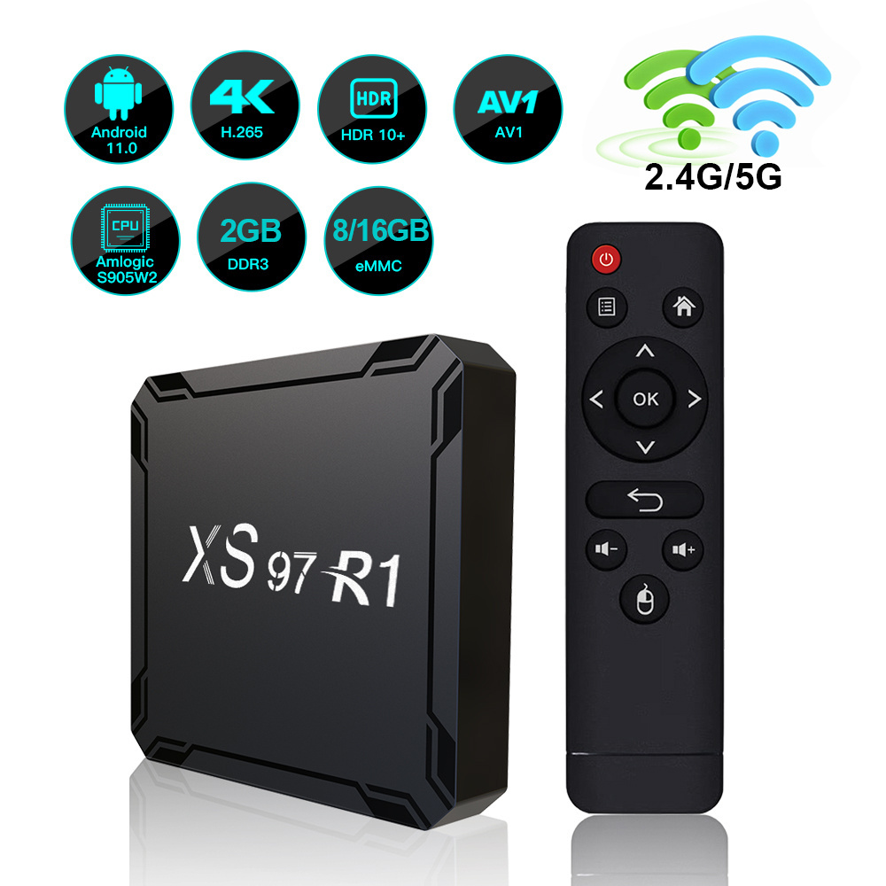 cheap android tv box wholesale amlogic s905w2 android 11 rooted custom 4k tv box