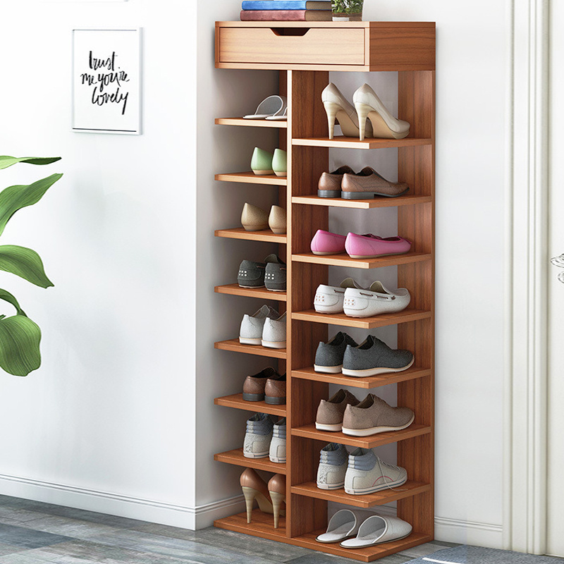 Modern shoe rack multi-layer simple shoe storage cabinet for home