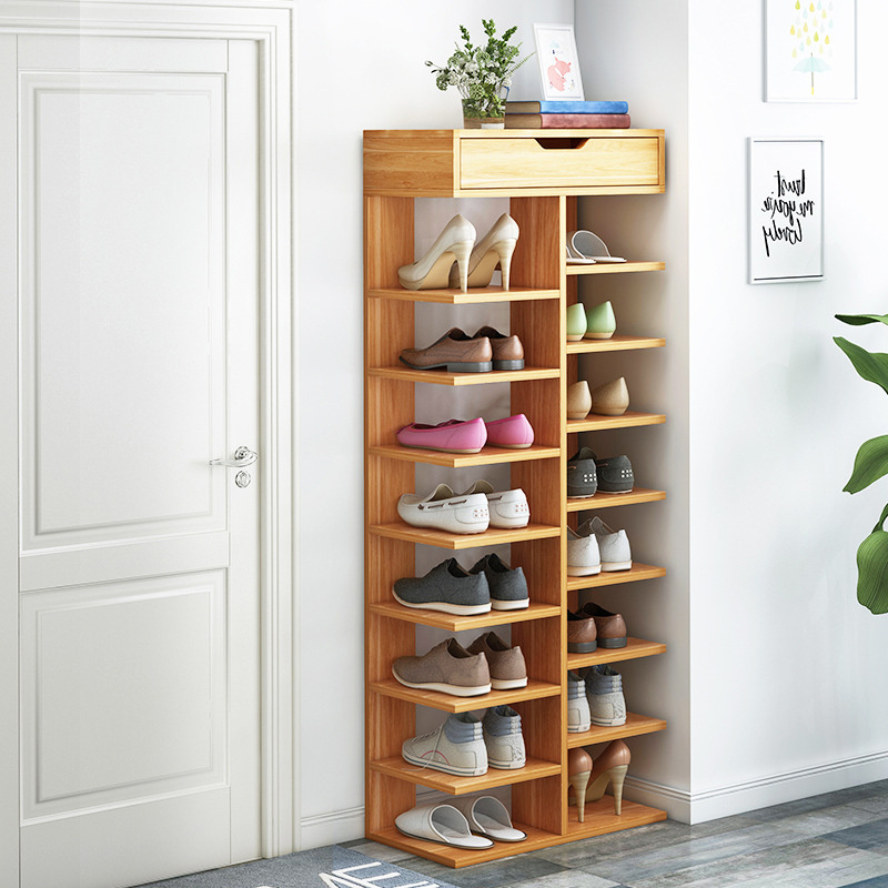 Modern shoe rack multi-layer simple shoe storage cabinet for home