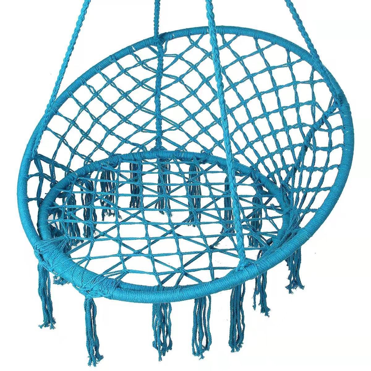 Hanging chair swing equipment hammock for home outdoor chair swing in Patio Swings