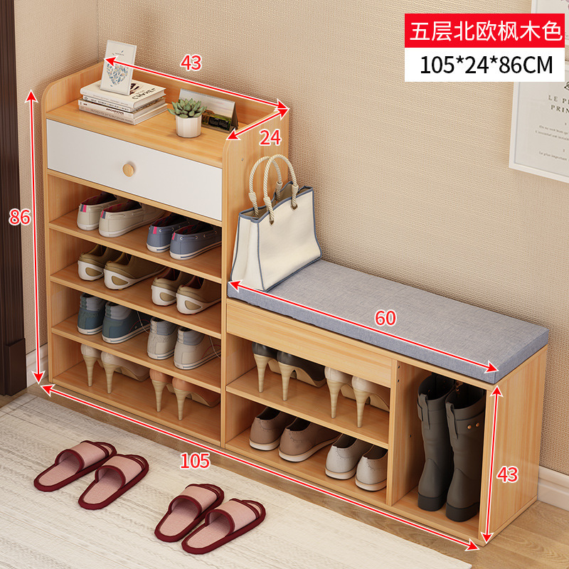 Simple Shoe Cabinet Home Entrance Large Capacity And Simple Storage Rack Modern Simplicity Shoe rack Multifunction Shoe Rack