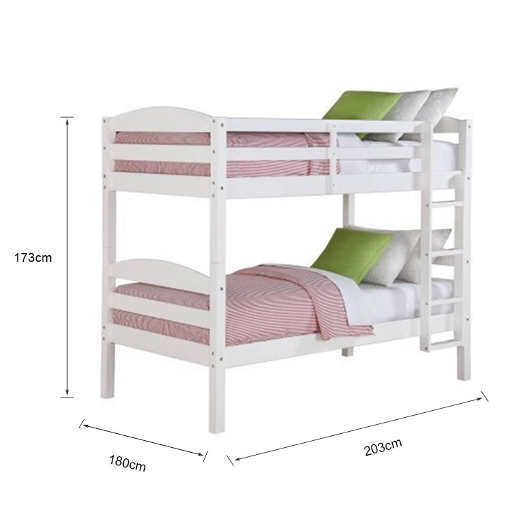 Bedroom Use Wooden House Decoration Child Bunk Bed