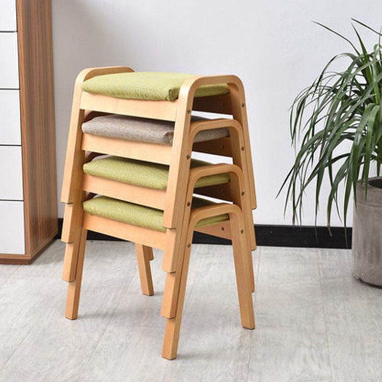 Stackable Stool For Changing Shoe Living Room Low Stool Sofa Foot Stool Square Adult Small Bench