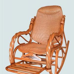 Factory wholesale quality package rattan rattan wicker rocking chair