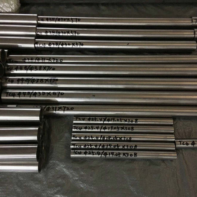 Factory Process Customization 35mm*3.5mm gr 9 Titanium Tube 3