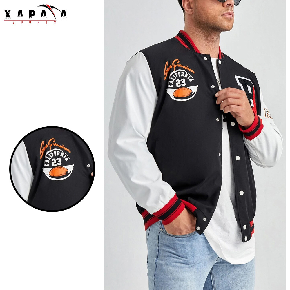 Custom Wool Leather Letterman Jackets College American Varsity Jackets Chenille Logos Greek Varsity Jackets