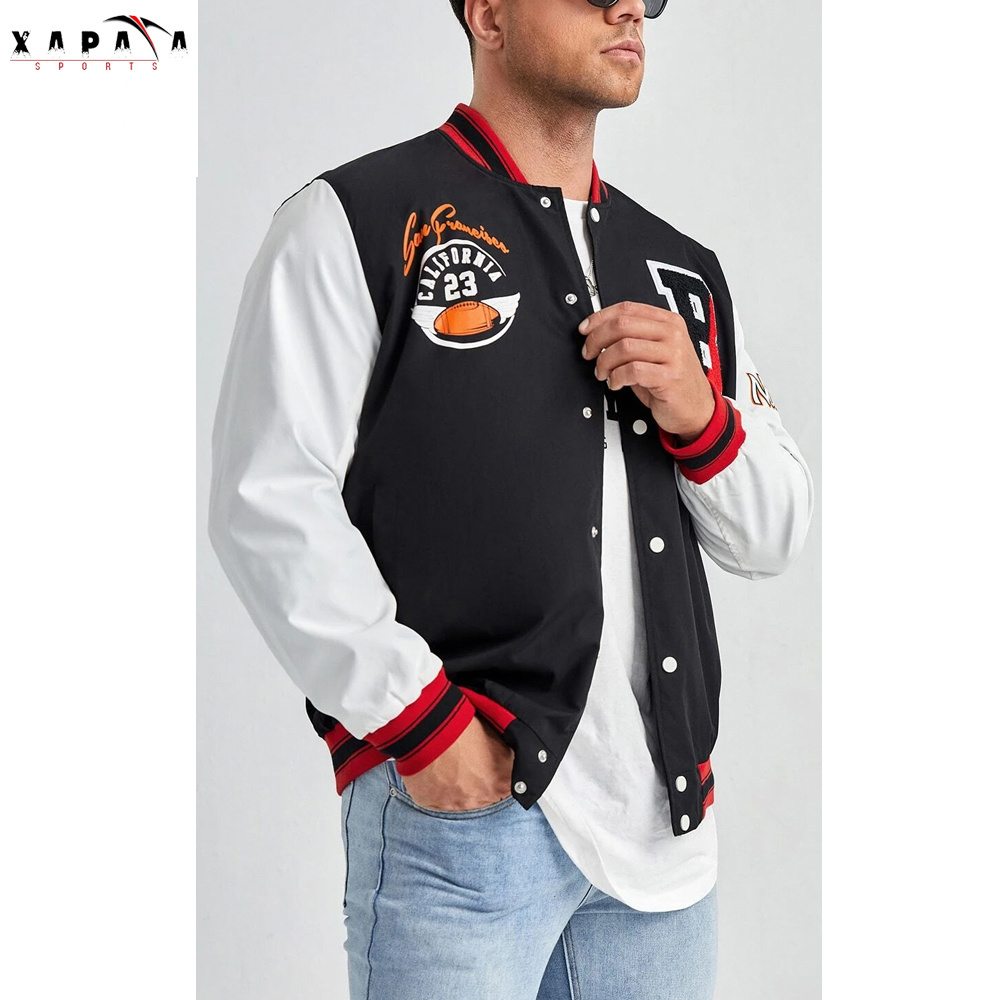 Custom Wool Leather Letterman Jackets College American Varsity Jackets Chenille Logos Greek Varsity Jackets