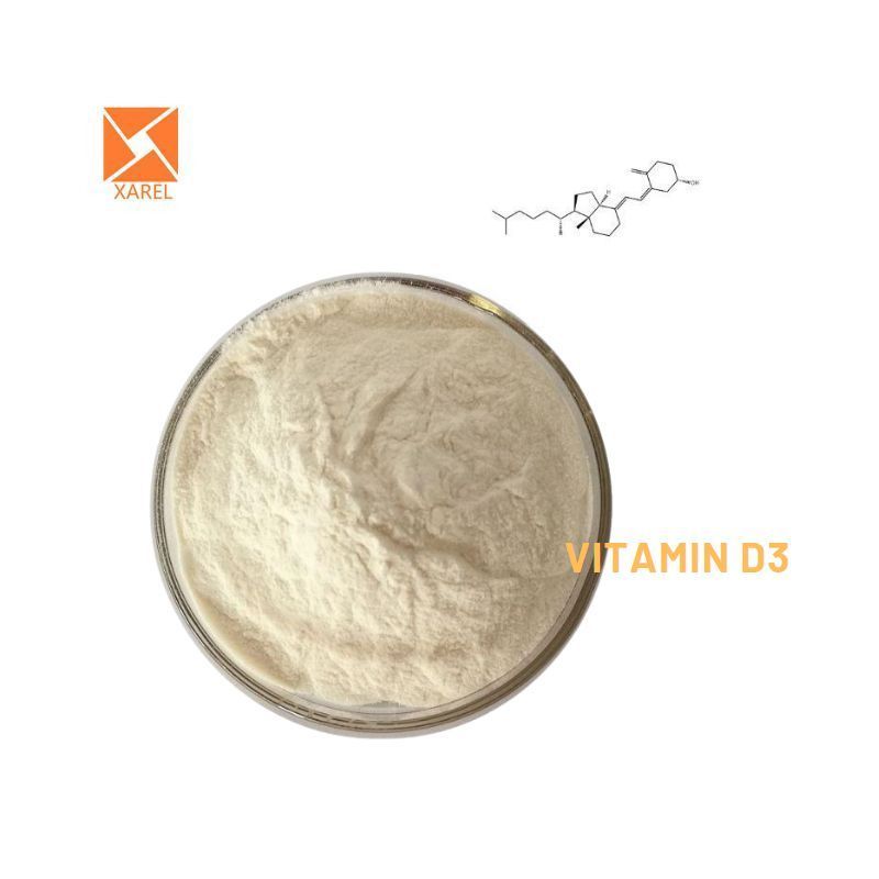 Raw material bulk vitamin d3 99% Vitamin D3 powder