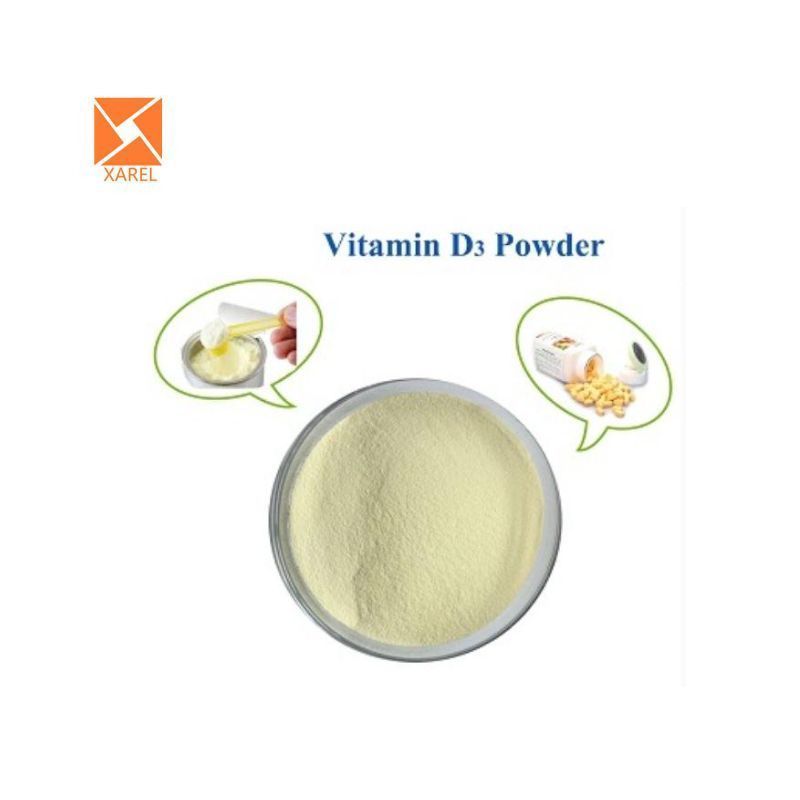 Raw material bulk vitamin d3 99% Vitamin D3 powder