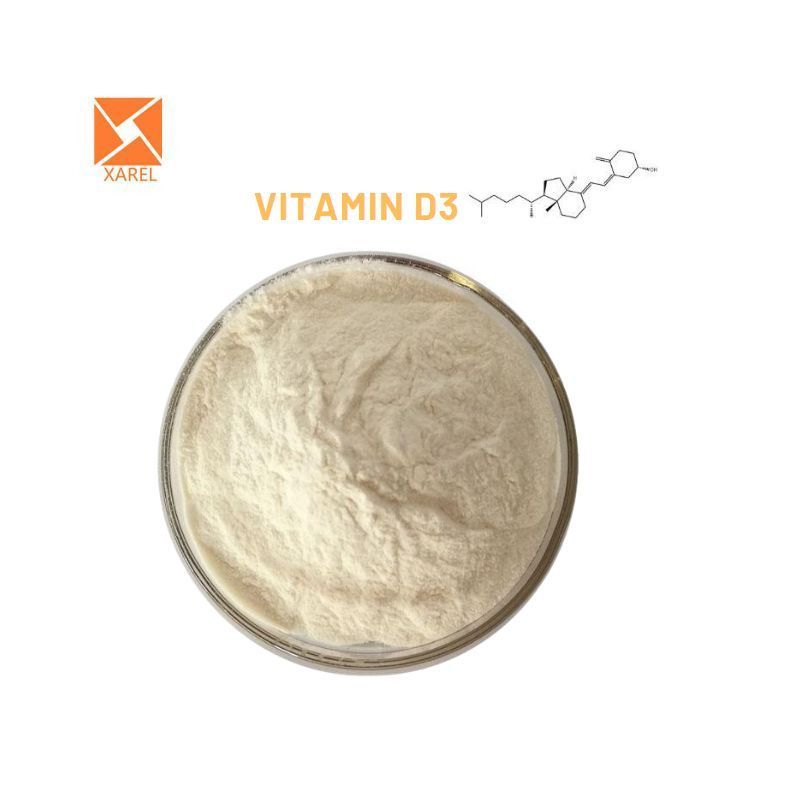 Raw material bulk vitamin d3 99% Vitamin D3 powder