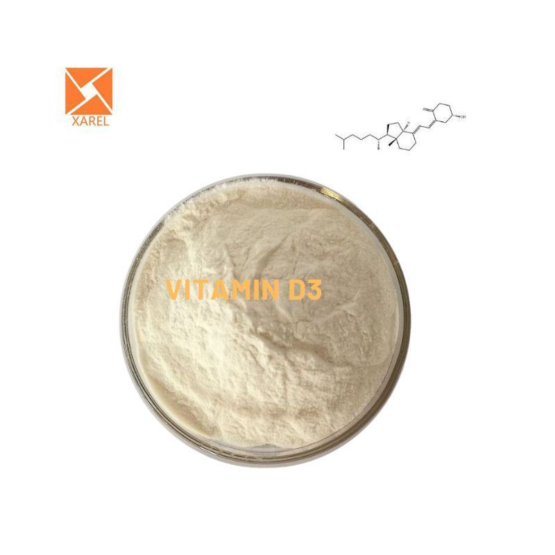 Raw material bulk vitamin d3 99% Vitamin D3 powder