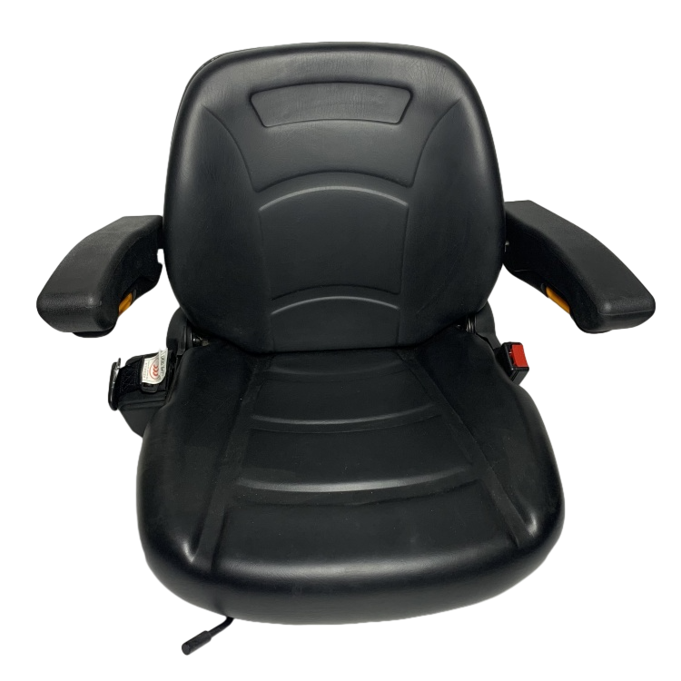 Universal Comfortable Luxury H2KE6-80051 Forklift Seat With Micro Switch Armrests and Seat belts