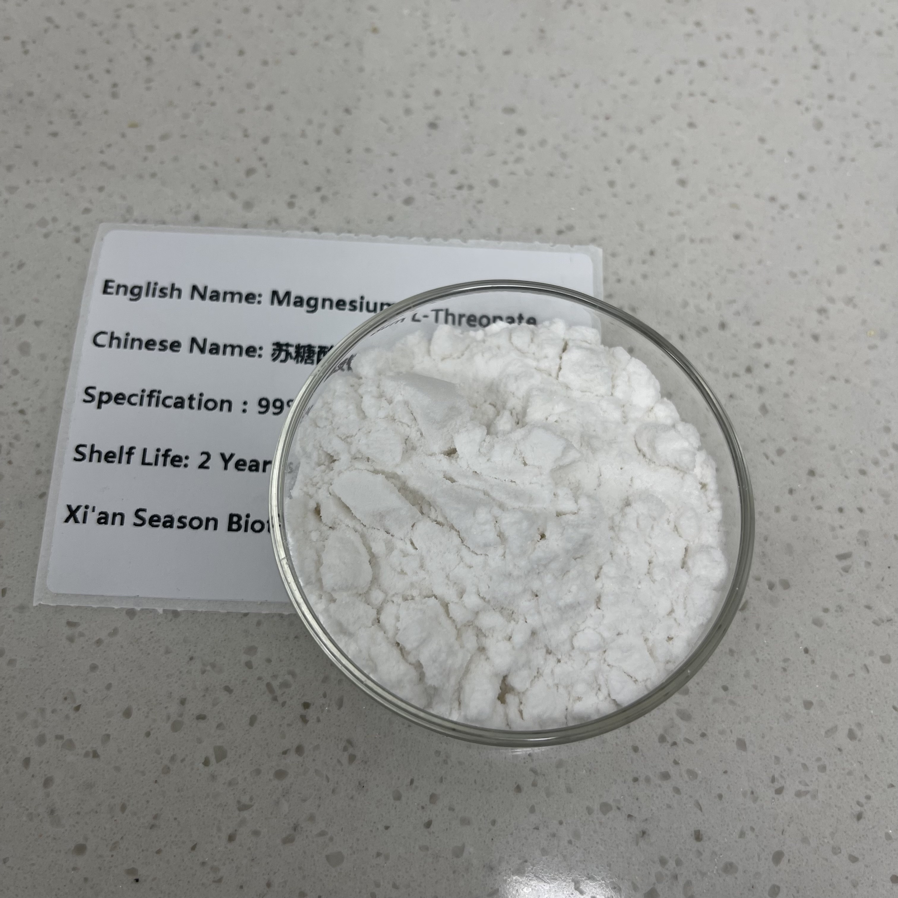 Sample Order Accept Magnesium L Threonate Powder