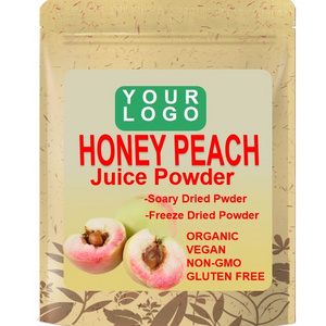 Oem Private Label Natural Organic Honey Peach Juice Powder Honey Peach Powder