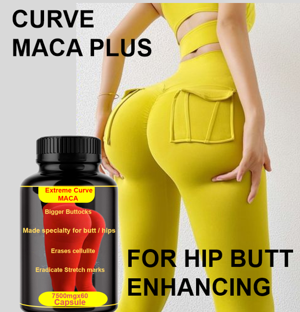 Organic Herbal Hips And Butt Enhancement Pills Ultimate Black Maca Pills For Butt Hips Enlargement